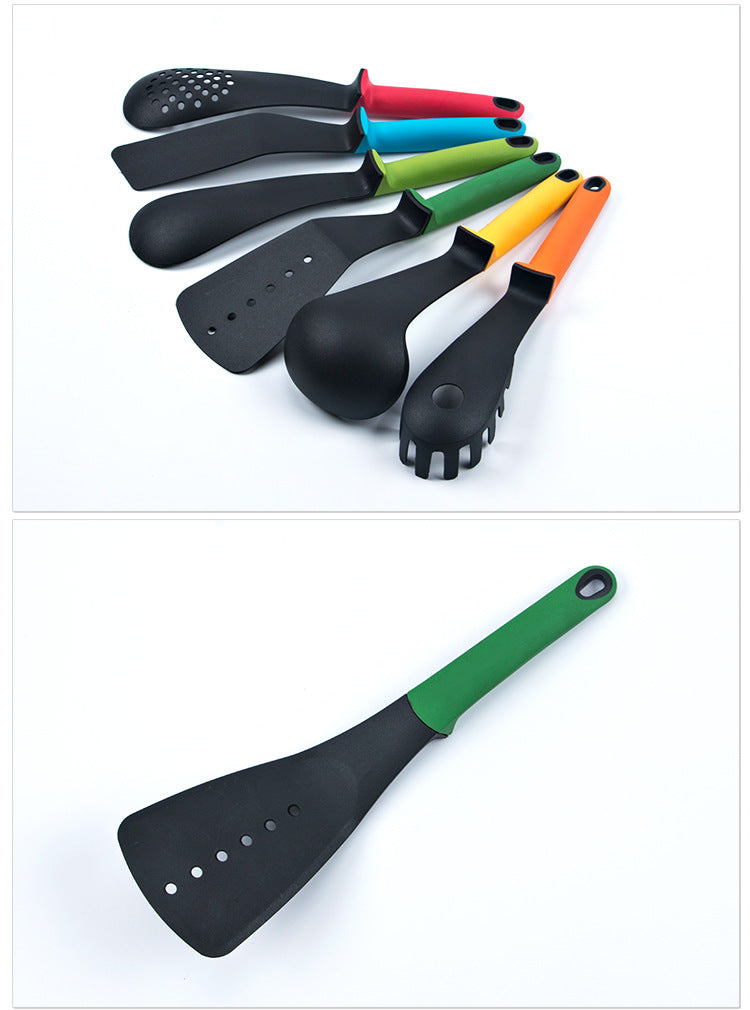 Nylon cookware 6 piece set non-stick pan cooking shovel spoon set