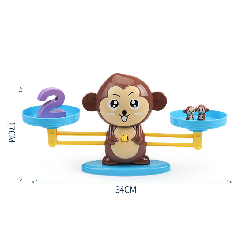 Early education math toy puppy balance