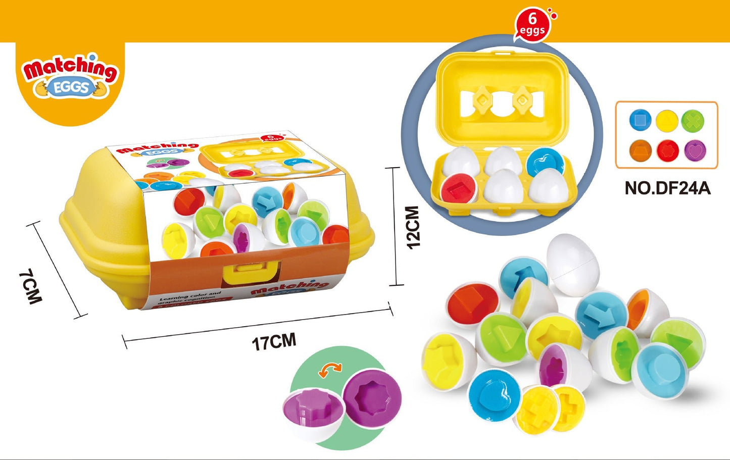 Children's early education : Smart egg pairing