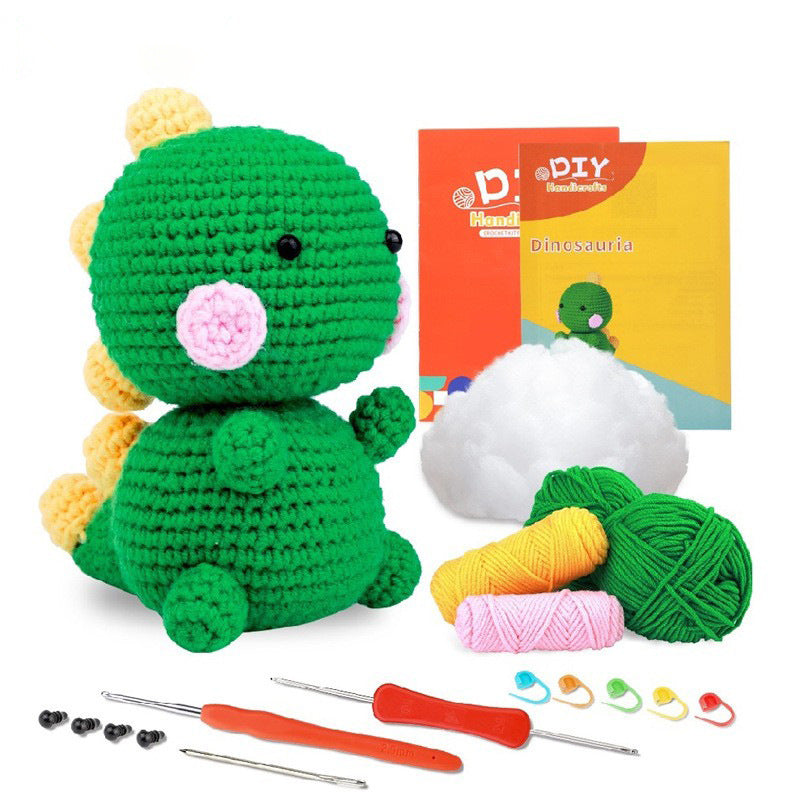 DIY yarn ball doll crochet material package crochet material package yarn knitting set