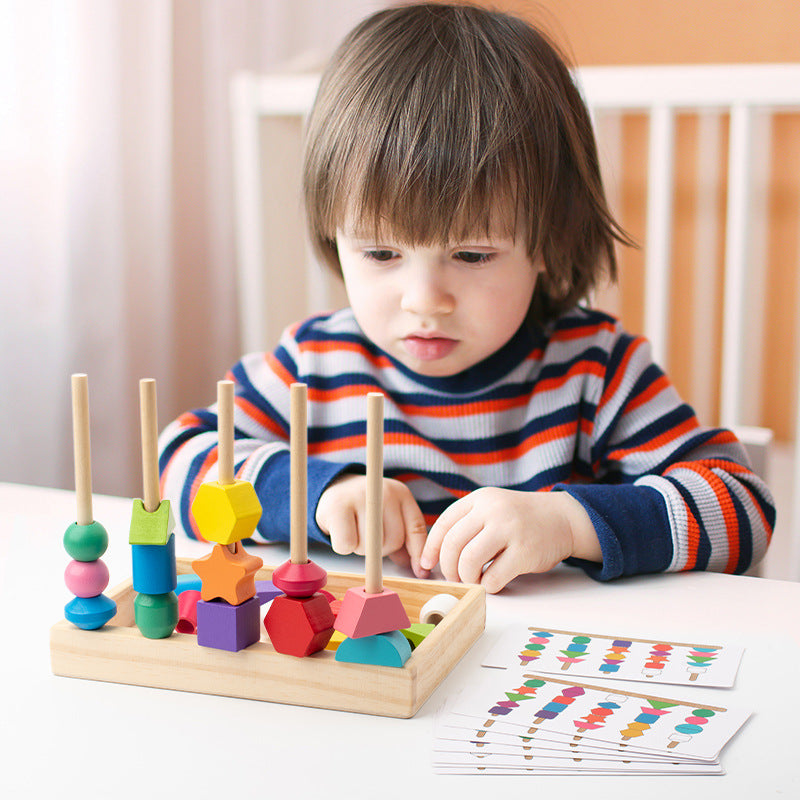 Children's colorful five-column set