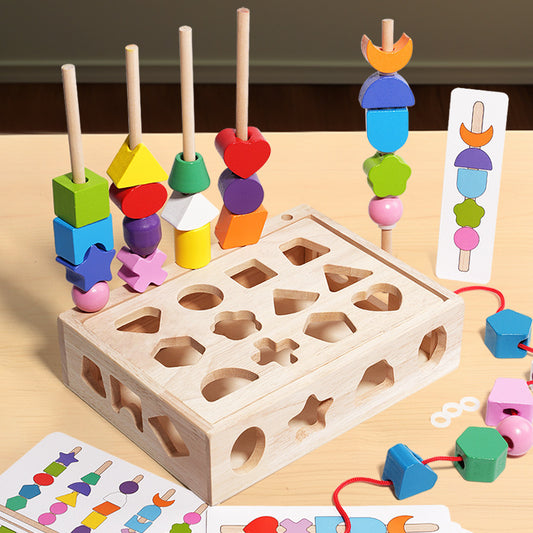 Children's colorful five-column set