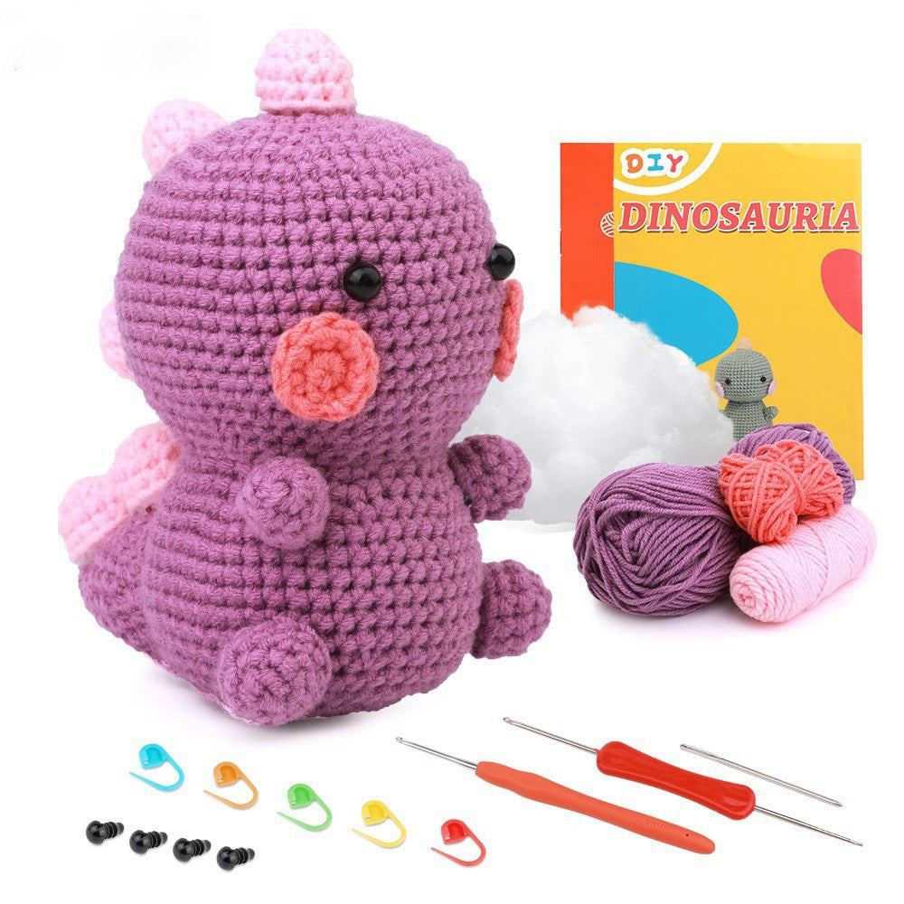 DIY yarn ball doll crochet material package crochet material package yarn knitting set