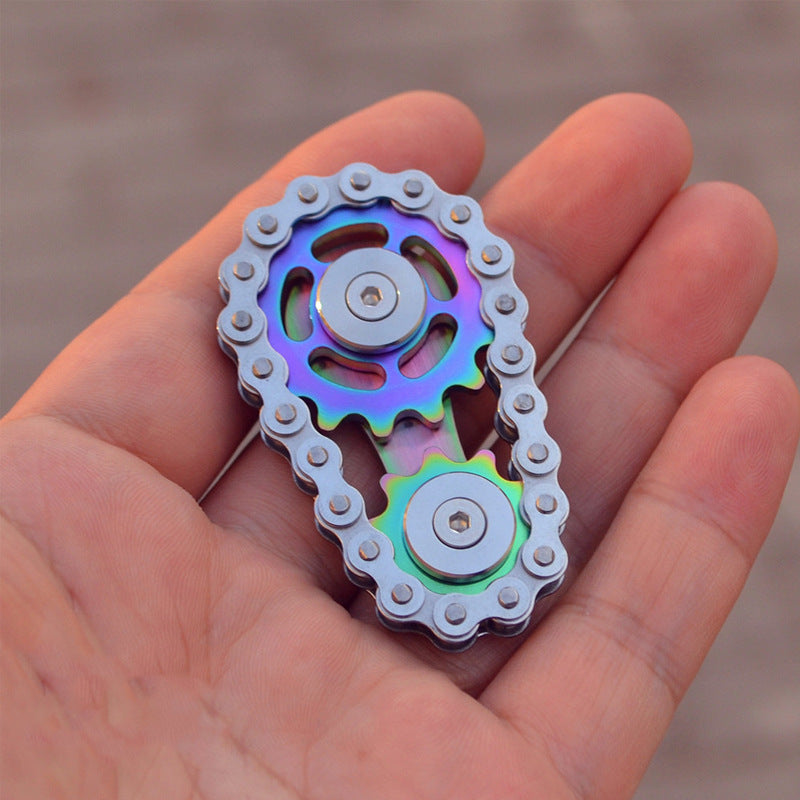 Bicycle Sprocket Fidget Spinner