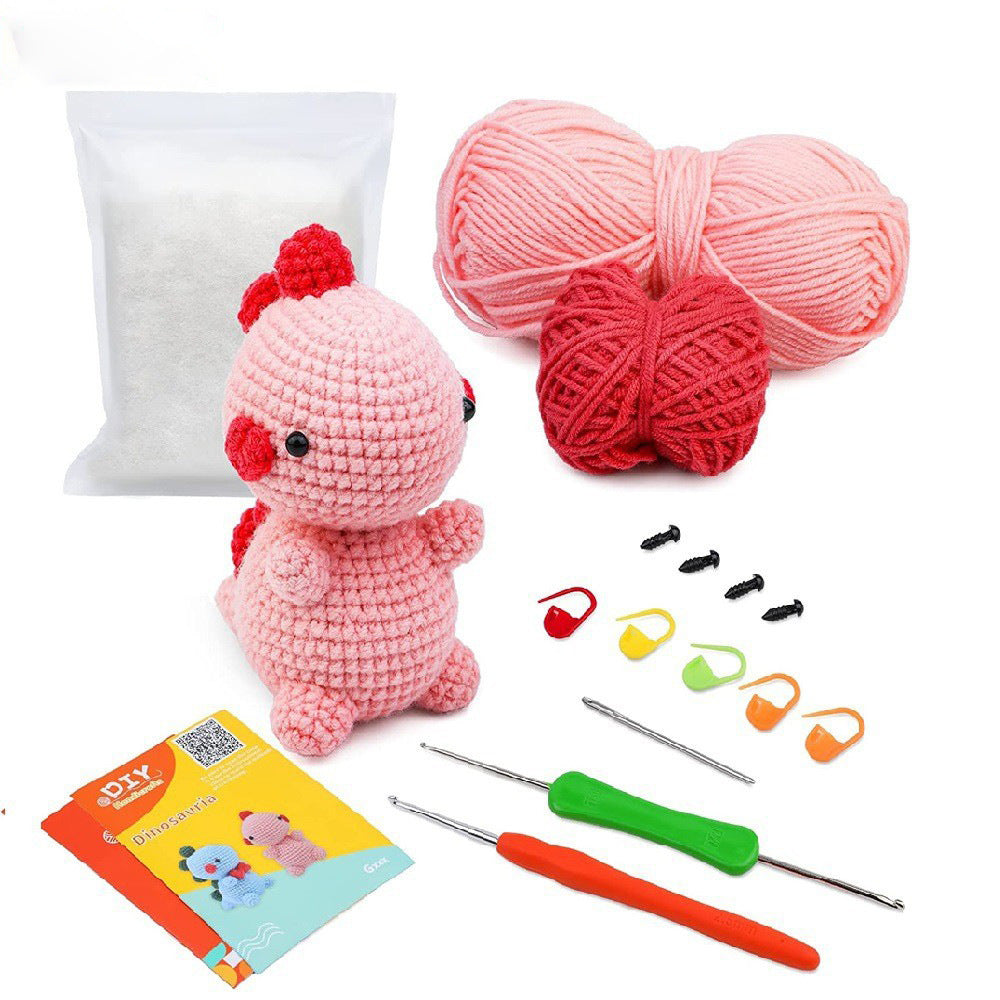 DIY yarn ball doll crochet material package crochet material package yarn knitting set