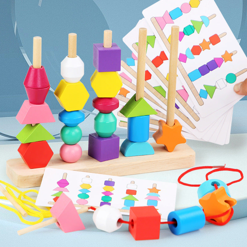 Children's colorful five-column set