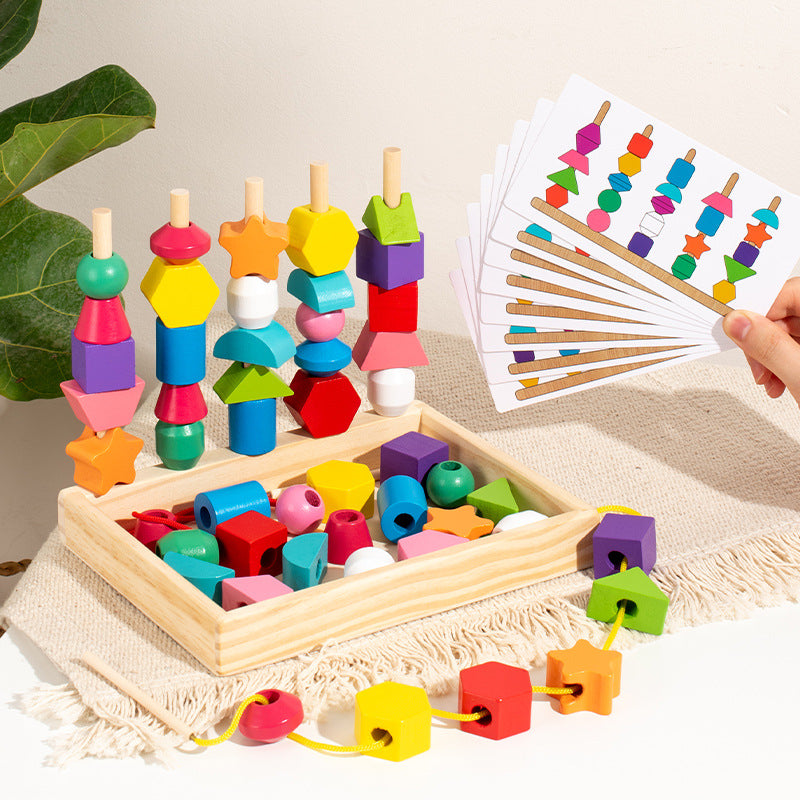 Children's colorful five-column set