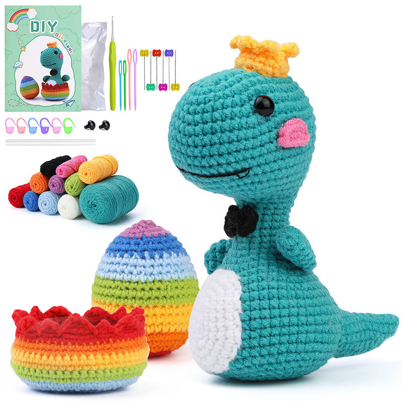 DIY yarn ball doll crochet material package crochet material package yarn knitting set